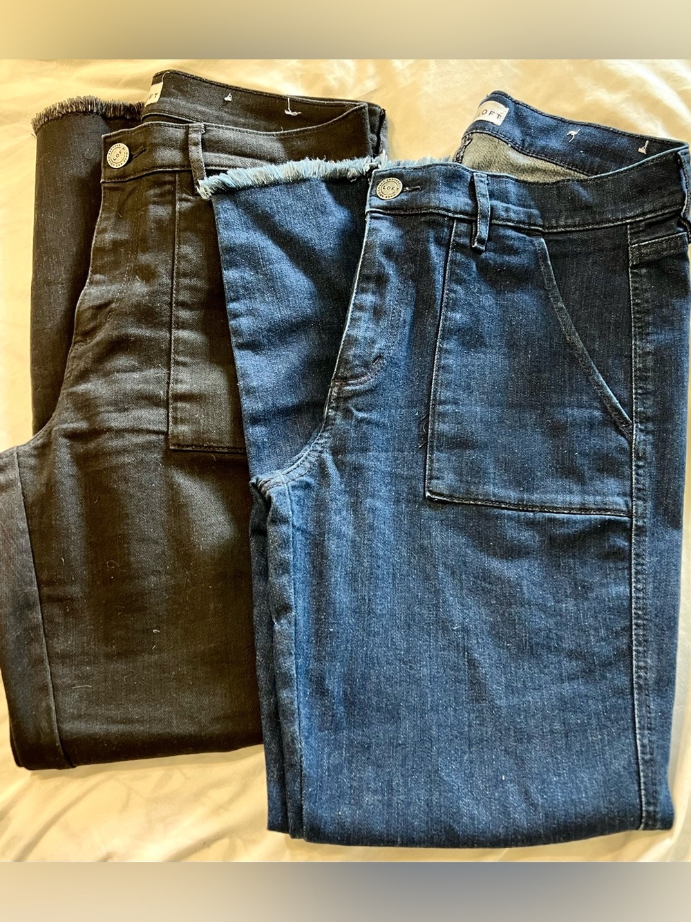 2 Loft Skinny Pants